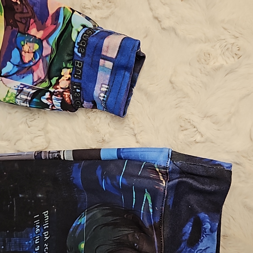 'In Control Clothing' UNISEX Anime vapewave graphic sweatshirt Medium - Picture 6 of 8